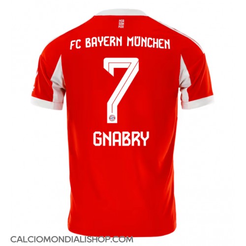 Maglie da calcio Bayern Munich Serge Gnabry #7 Prima Maglia 2025-26 Manica Corta